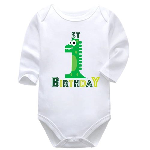 My 1St Crocodile Birthday | Birthday | Animals |  Baby Vest Bodysuit Onesie | Kids T-Shirt