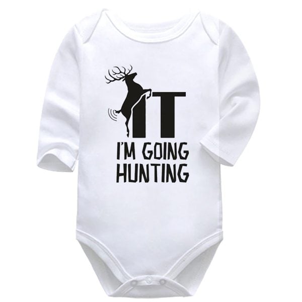 Buck It I'm Going Hunting | Hunting | Baby Vest Bodysuit Onesie |  Kids T-Shirt | Adult T-Shirt