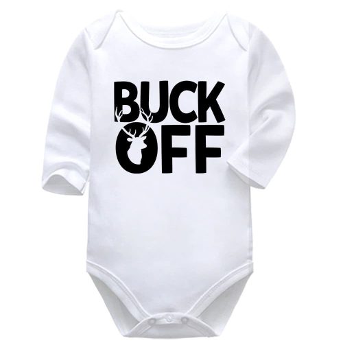 Buck Off | Hunting | Baby Vest Bodysuit Onesie |  Kids T-Shirt | Adult T-Shirt