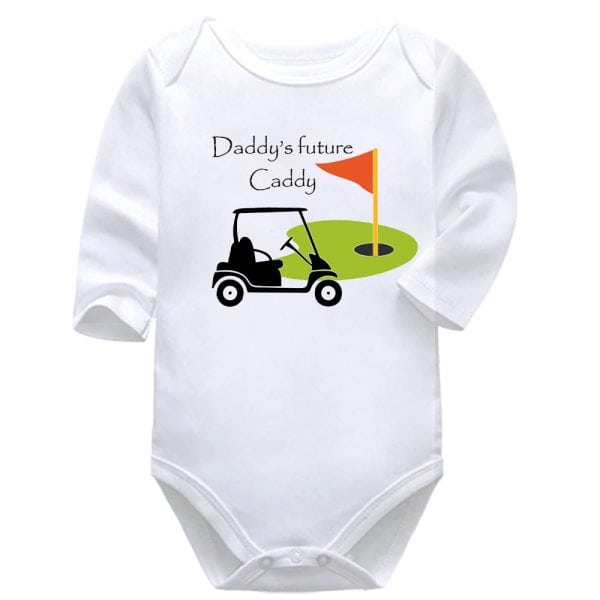 Daddy's Future Caddy | Golf | Baby Vest Bodysuit Onesie