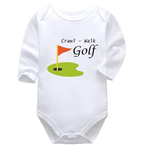 Crawl Walk Golf | Golf | Baby Vest Bodysuit Onesie