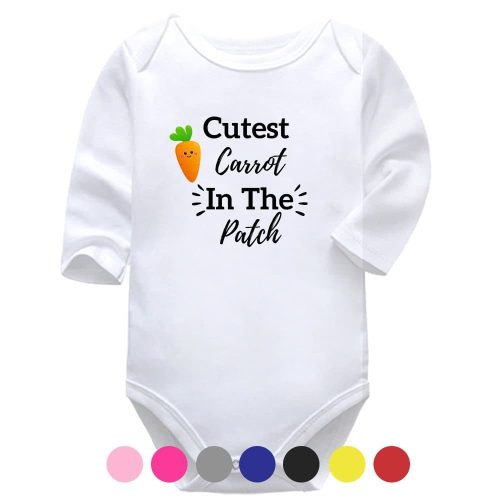 Cutest Carrot In The Patch | Easter Vest | Easter | Baby Vest Bodysuit Onesie | Kids T-Shirt