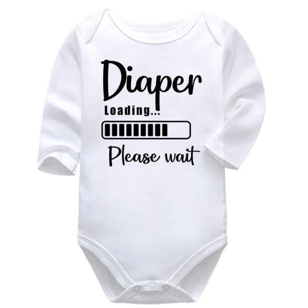 Diaper Loading | Diaper | Baby Vest Bodysuit Onesie