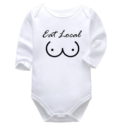 Eat Local | Feeding | Breastfeeding | Baby Vest Bodysuit Onesie