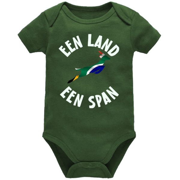Een Land Een Span | Rugby | Sport Vest| Baby Vest Bodysuit Onesie