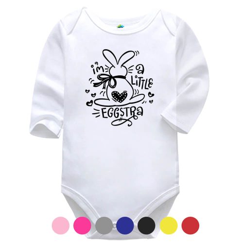 I'm A Little Eggstra | Easter | Baby Vest Bodysuit Onesie