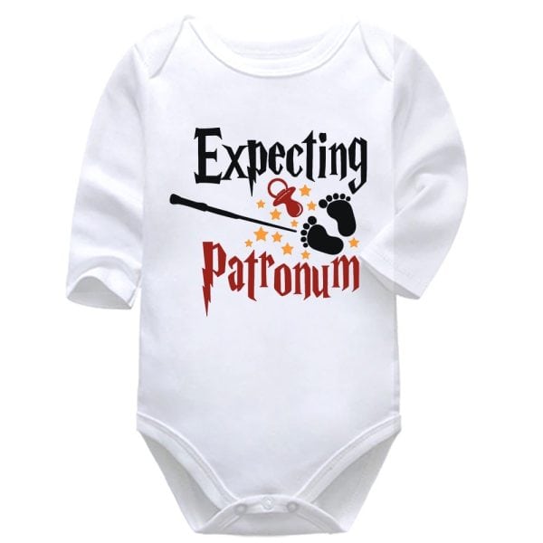 Expecting Patronum | Harry Potter | Pregnancy Announcement | Baby Vest Bodysuit Onesie