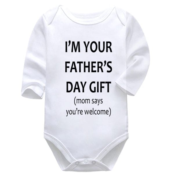 I'm Your Father's Day Gift | Dad | Father's Day | Baby Vest Bodysuit Onesie