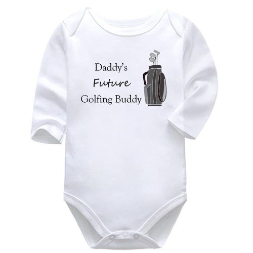 Daddy's Future Golfing Buddy | Golf | Baby Vest Bodysuit Onesie
