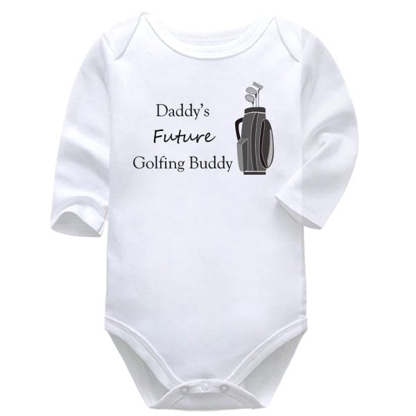 Daddy's Future Golfing Buddy | Golf | Baby Vest Bodysuit Onesie