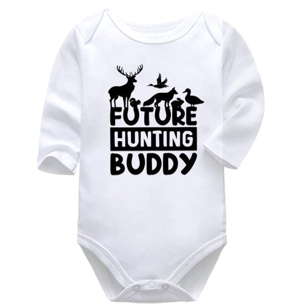 Future Hunting Buddy | Hunting | Baby Vest Bodysuit Onesie |  Kids T-Shirt | Adult T-Shirt
