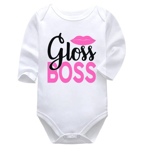 Gloss Boss | Make-up | Beauty | Baby Vest Bodysuit Onesie |  Kids T-Shirt | Adult T-Shirt