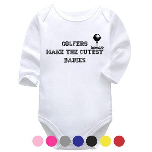 Golfers Make The Cutest Babies | Sport Vest | Golf | Baby Vest Bodysuit Onesie | Kids T-Shirt