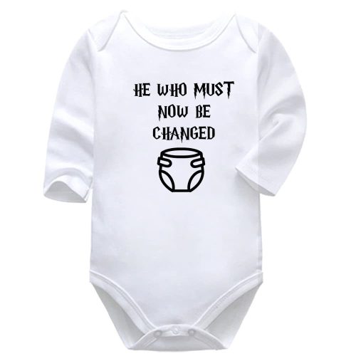 He Who Must Now Be Changed | Harry Potter | Baby Vest Bodysuit Onesie