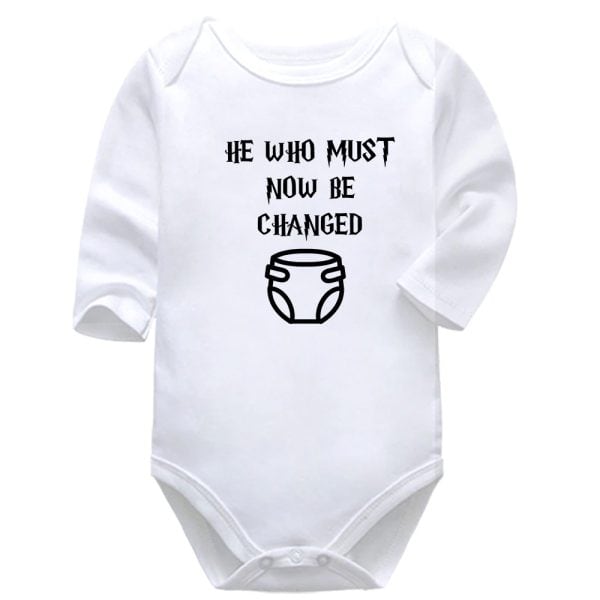 He Who Must Now Be Changed | Harry Potter | Baby Vest Bodysuit Onesie