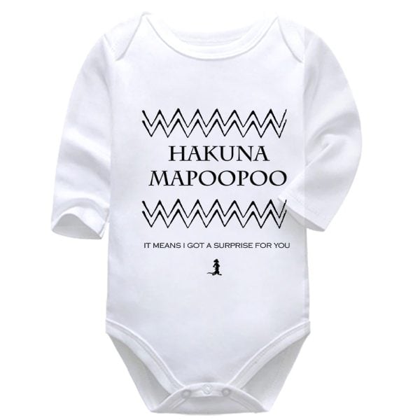 Hakuna Mapoopoo | Nappy | Diaper | Baby Vest Bodysuit Onesie