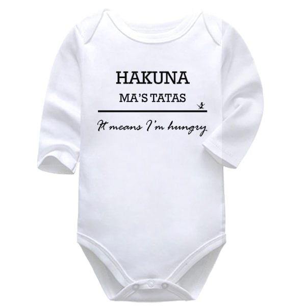 Hakuna Ma's Tatas | Feeding | Breastfeeding | Baby Vest Bodysuit Onesie
