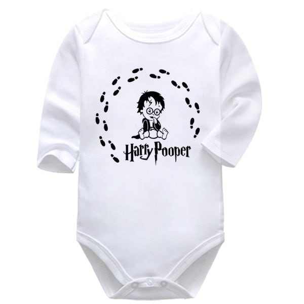 Harry Pooper | Harry Potter | Diaper | Baby Vest Bodysuit Onesie
