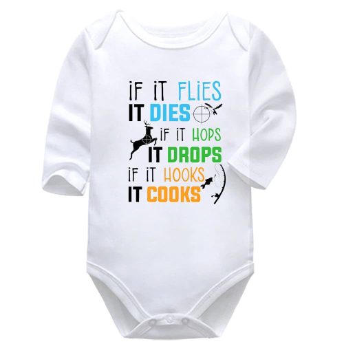 If It | Hunting | Baby Vest Bodysuit Onesie |  Kids T-Shirt | Adult T-Shirt