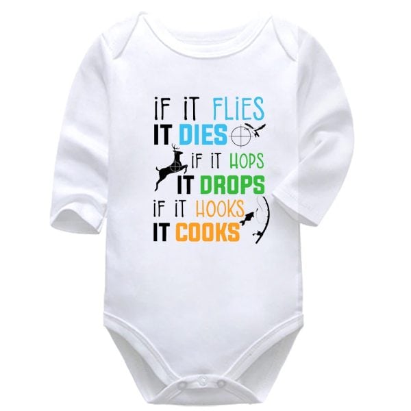 If It | Hunting | Baby Vest Bodysuit Onesie |  Kids T-Shirt | Adult T-Shirt