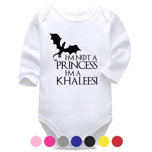 I'm Not A Princess, I'm A Khaleesi | GoT | Pop Culture Vest | Baby Vest Bodysuit Onesie