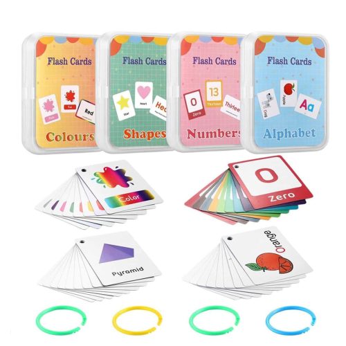 Kids Flash Cards Learn English Word Cognitive Educational Toys