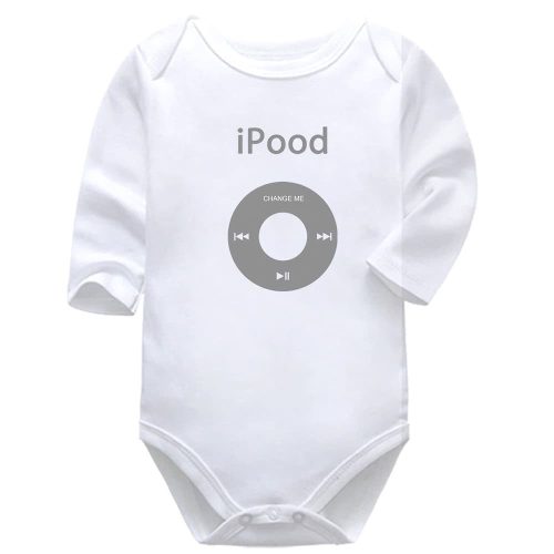 I Pood | Nappy Changing | Baby Vest Bodysuit Onesie