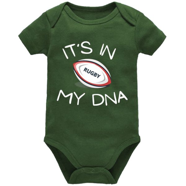 It's In My DNA | Rugby | Sport Vest | Baby Vest Bodysuit Onesie