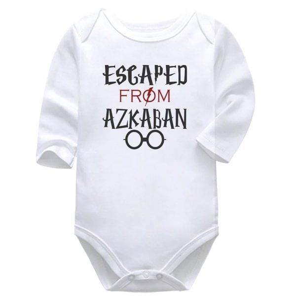Escaped from Azkaban | Harry Potter | Birth Announcement | Baby Vest Bodysuit Onesie
