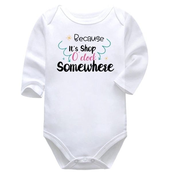 Shop O'Clock Somewhere | Shopping | Baby Vest Bodysuit Onesie |  Kids T-Shirt | Adult T-Shirt