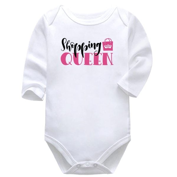 Shopping Queen | Shopping | Baby Vest Bodysuit Onesie |  Kids T-Shirt | Adult T-Shirt