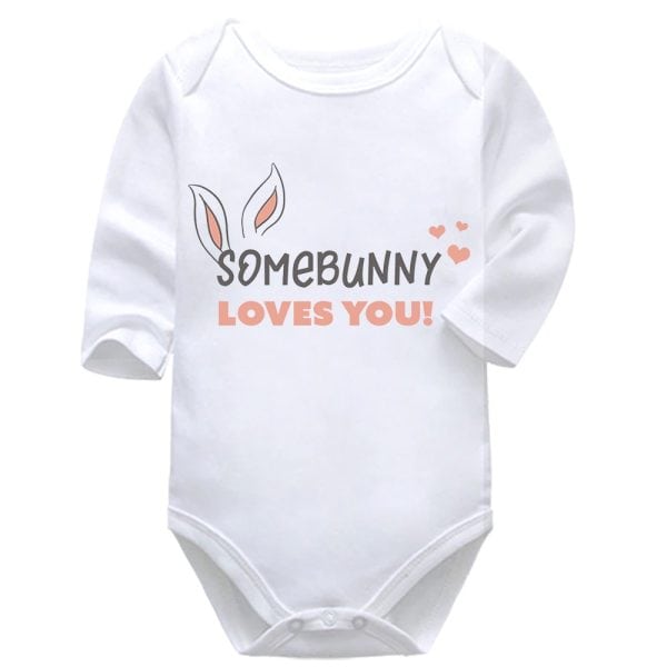 Some Bunny Loves You | Easter | Baby Vest Bodysuit Onesie |  Kids T-Shirt | Adult T-Shirt