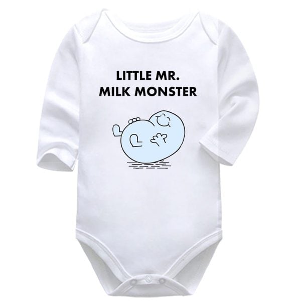 Little Mr. Milk Monster | Halloween | Baby Vest Bodysuit Onesie |  Kids T-Shirt