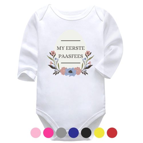 My Eerste Paasfees | Easter Vest | Afrikaans | Baby Vest Bodysuit Onesie