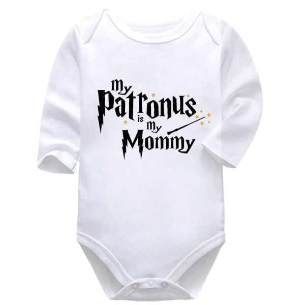 My Patronus Is My Mommy | Harry Potter | Baby Vest Bodysuit Onesie |  Kids T-Shirt