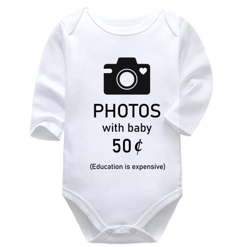 Photos With Baby 50c | Photographs | Baby Vest Bodysuit Onesie