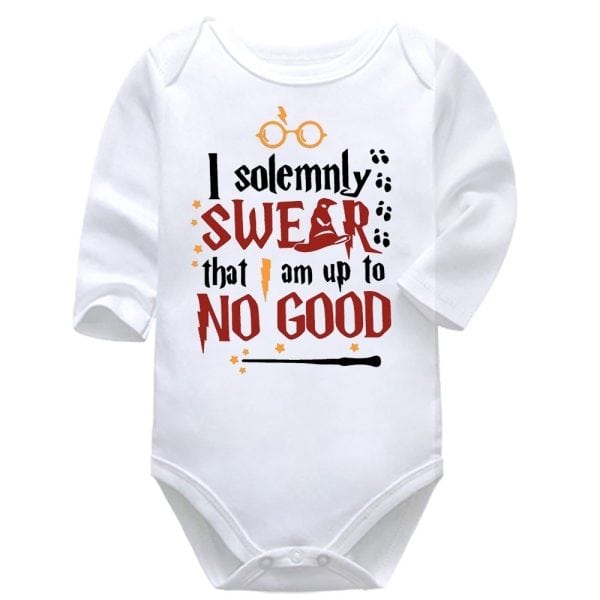 Solemnly Swear No Good | Harry Potter | Baby Vest Bodysuit Onesie |  Kids T-Shirt