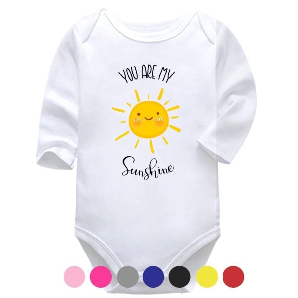 You Are My Sunshine | Summer Vest | Sunshine | Baby Vest Bodysuit Onesie