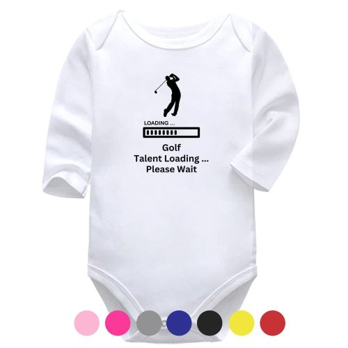 Talent Loading | Sport Vest | Golf | Baby Vest Bodysuit Onesie | Kids T-Shirt