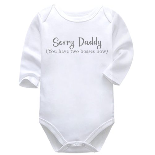 Sorry Daddy | Dad | Humor | Baby Vest Bodysuit Onesie