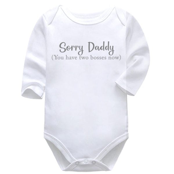 Sorry Daddy | Dad | Humor | Baby Vest Bodysuit Onesie
