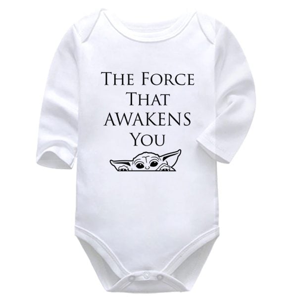 The Force That Awakens You | Star Wars | Awake | Baby Vest Bodysuit Onesie