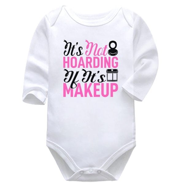 Not Hoarding If It's Make-up | Make-up | Baby Vest Bodysuit Onesie |  Kids T-Shirt | Adult T-Shirt