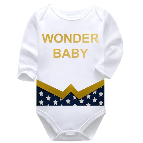 Wonder Baby | Halloween | Superhero | Baby Vest Bodysuit Onesie