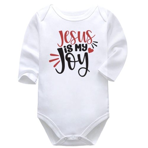 Jesus is My Joy | Christmas | Christian | Baby Vest Bodysuit Onesie