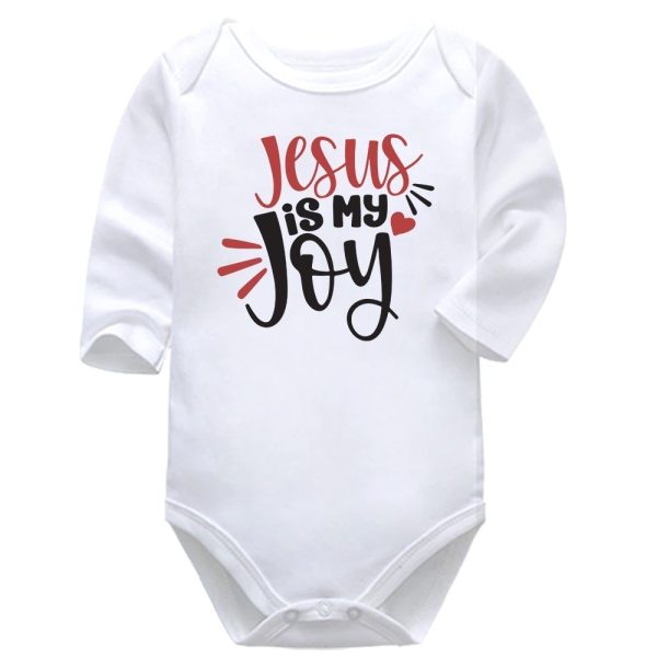 Jesus is My Joy | Christmas | Christian | Baby Vest Bodysuit Onesie