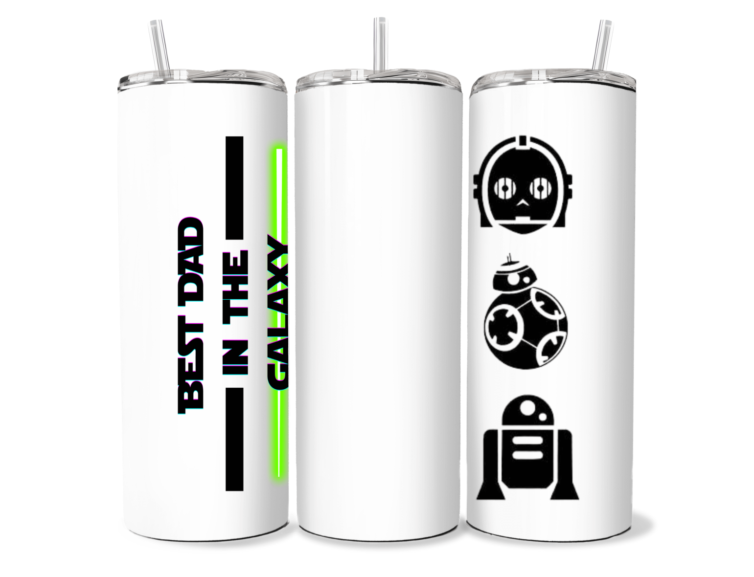 Best Dad In The Galaxy | Double Wall Stainless Steel Thermal Travel Mug | Father’s Day | 900ML Size