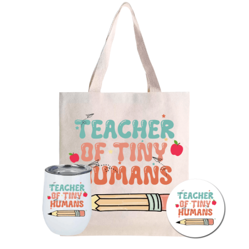 Teacher Of Tiny Humans | Custom | Teacher | Gift Sets