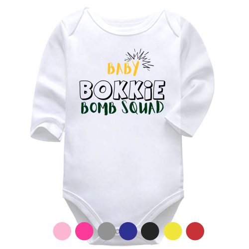 Baby Bokkie | Rugby | Sport Vest | Baby Vest Bodysuit Onesie