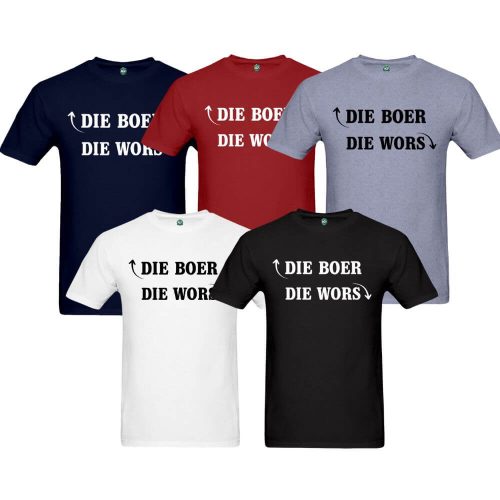 Die Boer | Afrikaans | Adult Humour | Men's T-Shirt